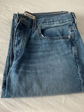 Madewell Low Slung Straight Jeans 30